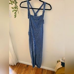 Aerie Striped Overalls